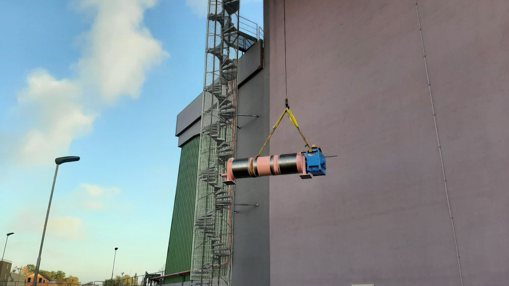 Schließseiltrommel neu